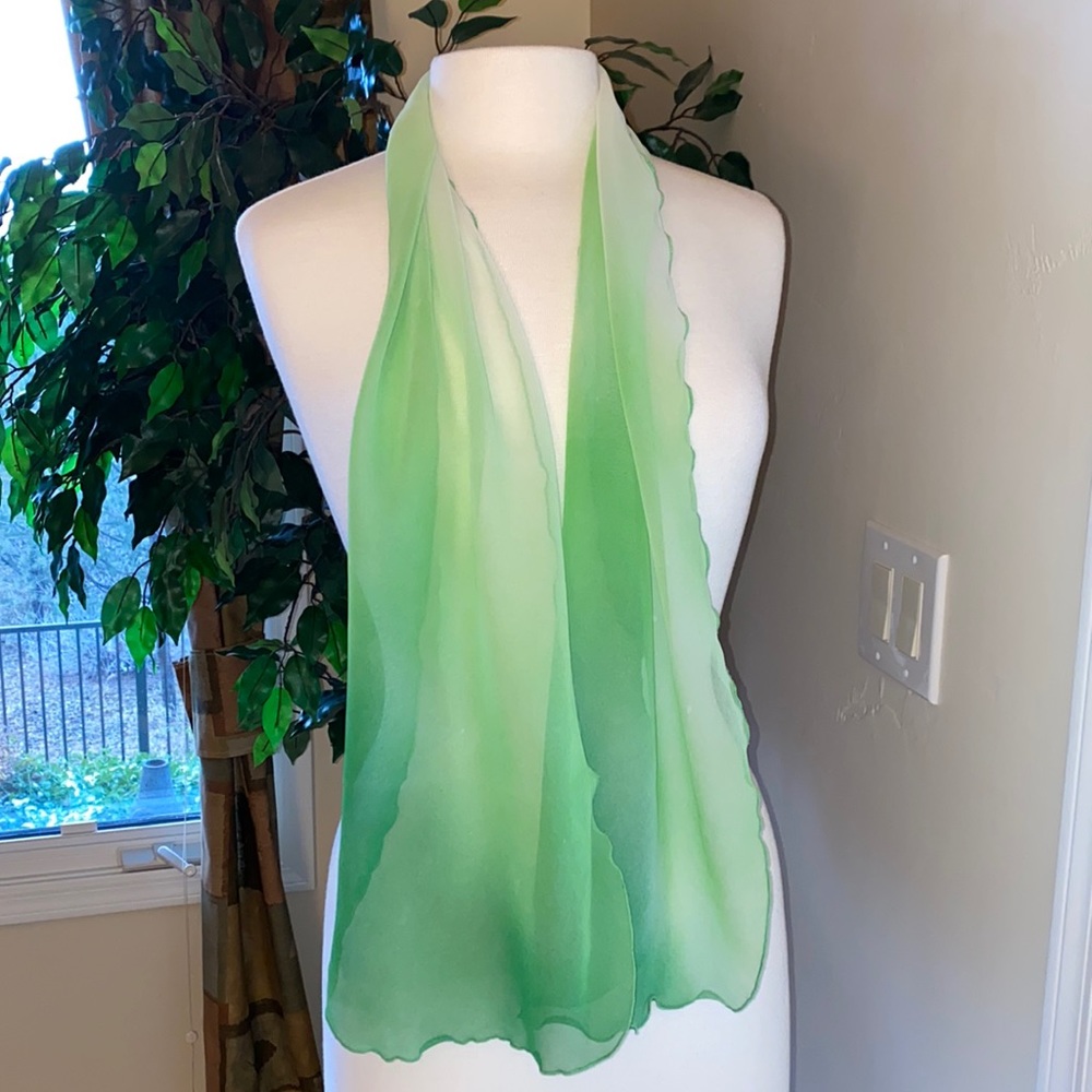 Vintage Ray Strauss Ombré Oblong Polyester Scarf